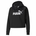 Polar com Capuz Mulher Puma Essentials Cropped Logo Preto L