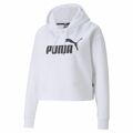 Polar com Capuz Mulher Puma Essentials Logo Branco L