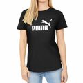 Camisola de Manga Curta Mulher Puma Logo Tee 586774 01 Preto XL