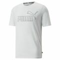 T-shirt Puma Essentials Elevated Branco Homem XL