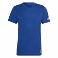 T-shirt Adidas Run It Azul S