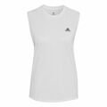 T-shirt para Mulher sem Mangas Adidas Muscle Run Icons Branco M
