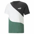 T-shirt Puma Power Cat Verde Homem L
