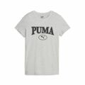 Camisola de Manga Curta Puma Squad Graphicc Tlight Cinzento Claro (xs)