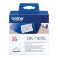 Etiquetas para Impressora Brother DK-44205 62 mm X 30,48 M Preto/branco (3 Unidades)