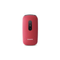 Telefone Móvel para Idosos Panasonic KX-TU446EXR 2,4" Vermelho Grená