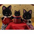 Figuras de Ação Sylvanian Families 5530 Sylvanian Families The Magician Cat Family For Children