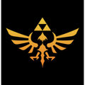 Camisola de Manga Curta The Legend Of Zelda Hyrule Logo Preto Unissexo M
