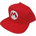 Boné Unissexo Super Mario Badge 58 cm Vermelho Tamanho único