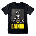 Camisola de Manga Curta Batman Keaton Batman Preto Unissexo S