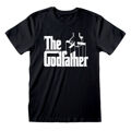 Camisola de Manga Curta The Godfather Logo Preto Unissexo L