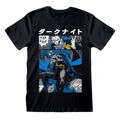 Camisola de Manga Curta Batman Manga Cover Preto Unissexo M