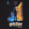 Camisola de Manga Curta Harry Potter Dobby Poster Preto Unissexo L