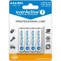 Pilhas Recarregáveis Everactive EVHRL03-1050 1,2 V AAA