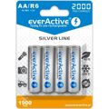 Pilhas Recarregáveis Everactive EVHRL6-2000 AA LR6 1,2 V 3.7 V