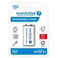 Pilhas Recarregáveis Everactive EVHR22-550C 9 V