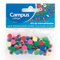 Kit Manualidades Campus Olhos Cores 10mm
