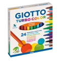 Marcadores Borronas Giotto Turbo 24 Cores