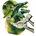 Dragão Baby Born Legendary Egg - Dragon Has Three Heads Verde