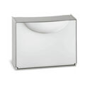 Sapateira Terry Harmony Box Branco Polipropileno (51 X 19 X 39 cm)