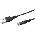 Cabo USB para Lightning Celly USBLIGHTNYL25BK Preto 25 cm