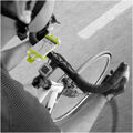Suporte de Telemóvel para Bicicleta Celly Easybikegn. Preto Verde Silicone Plástico