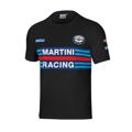 Camisola de Manga Curta Homem Sparco Martini Racing Preto (tamanho Xl)