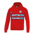 Polar com Capuz Homem Sparco Martini Racing Vermelho