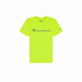 T-shirt Champion Crewneck Verde Limão Homem S