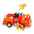 Camião de Bombeiros Captain Marvel Mickey Fire Truck Leve LED com Som