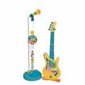 Guitarra Infantil Spongebob Microfone para Karaoke