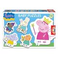 Set de 5 Puzzles Peppa Pig Educa Baby