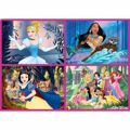 Set de 4 Puzzles Princesses Disney Educa 17637 380 Peças