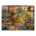 Puzzle Dinosaur Land Educa 17655 500 Peças 1000 Peças 68 X 48 cm