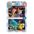 Set de 2 Puzzles Toy Story Ready To Play 48 Peças 28 X 20 cm