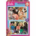 Set de 2 Puzzles Barbie 100 Peças
