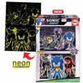 Set de 2 Puzzles Educa Neon Sonic 100 Peças