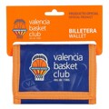 Carteira Valencia Basket Azul Laranja