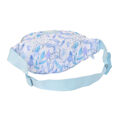 Bolsa de Cintura Frozen Memories Prateado Azul Branco (23 X 12 X 9 cm)