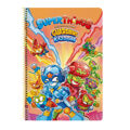 Caderno Superthings Guardians Of Kazoom Roxo Amarelo A4