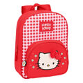 Mochila Infantil Hello Kitty Spring Vermelho (26 X 34 X 11 cm)