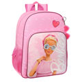 Mochila Escolar Barbie Girl Cor de Rosa (33 X 42 X 14 cm)