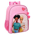 Mochila Escolar Barbie Girl Cor de Rosa (32 X 38 X 12 cm)