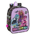 Mochila Escolar Monster High Creep Preto 22 X 27 X 10 cm