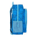 Mochila Escolar Stitch Azul 32 X 38 X 12 cm