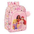 Mochila Escolar Princesses Disney Summer Adventures Cor de Rosa 26 X 34 X 11 cm