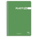 Caderno Pacsa Plastipac 80 Folhas Din A4 Verde Claro (5 Unidades)