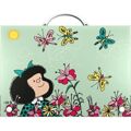 Portadocumentos Grafoplas Mafalda Spring Fecho Multicolor Din A4 (2 Unidades)