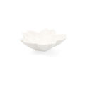 Bandeja de Aperitivos Quid Select Flor Cerâmica Branco (6 Unidades) (pack 6x)