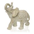 Figura Decorativa Versa Elefante 10,5 X 22,5 X 23 cm Resina